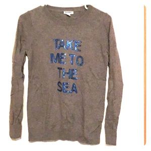 Old Navy thin sweater with sequin detail
